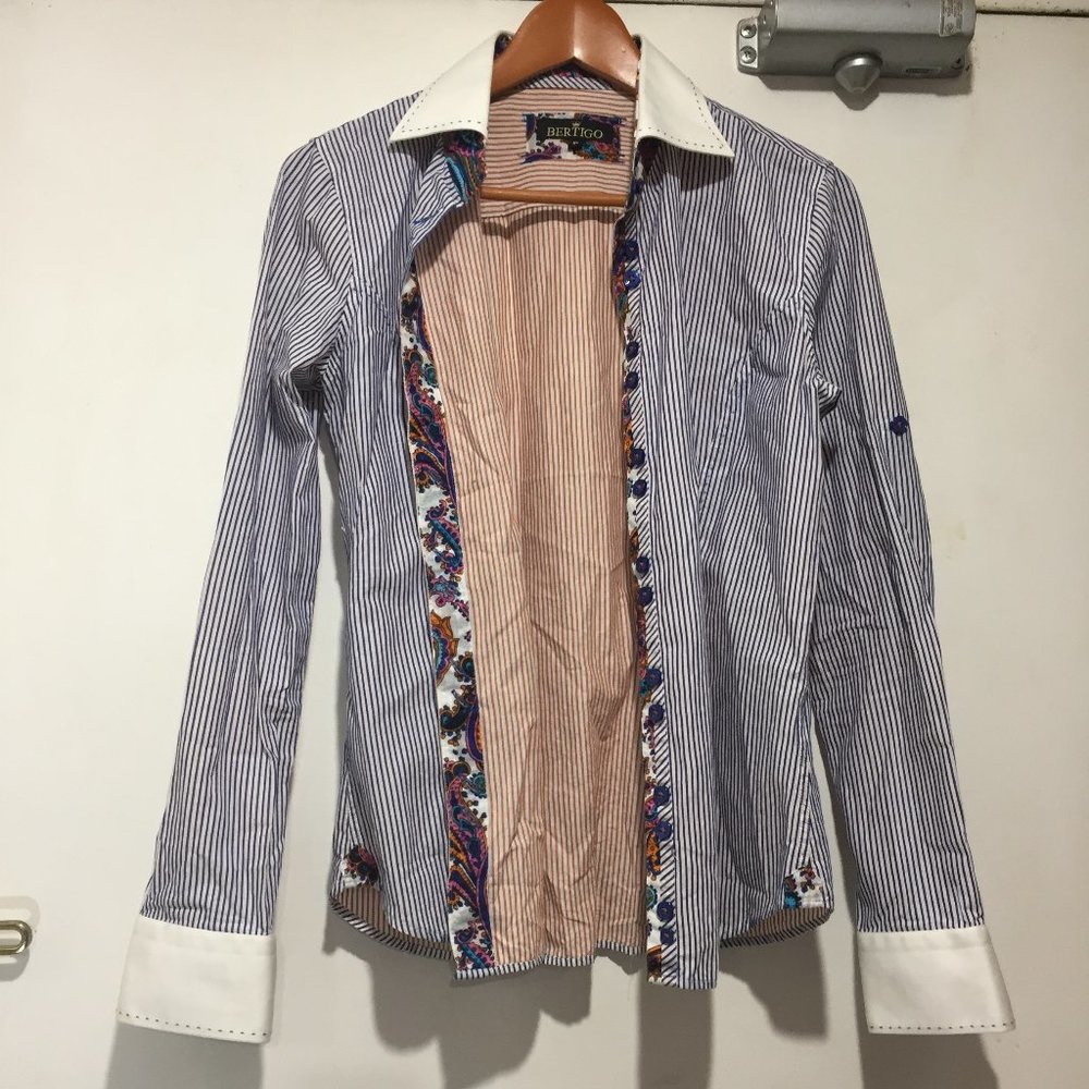 BERTIGO CLASSIC STRIPE SHIRTS SIZE XL